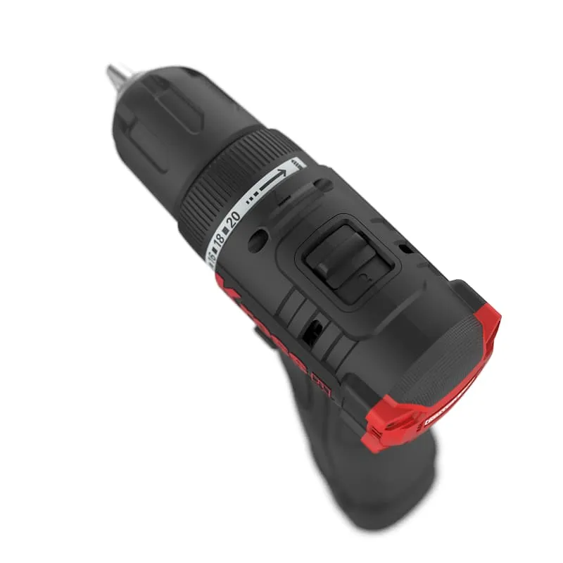 Дрель-шуруповерт ударная KRESS KUC12 12V 40Нм бесщеточная аккумуляторная — детальное фото